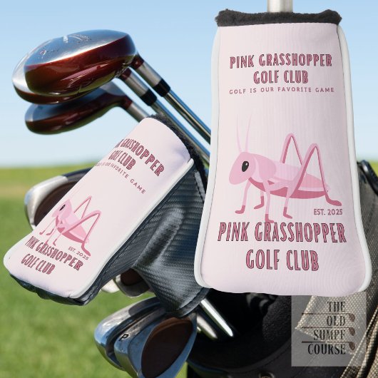 Pink Grasshopper Golf Club Golfheadcover