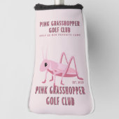 Pink Grasshopper Golf Club Golfheadcover (Draai 90)