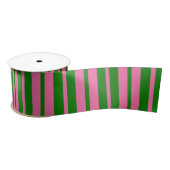 Pink Green Stylish Stripes Pattern Design  Lint (Spoel)