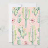 Pink Green Taco Bout A Baby Baby shower Invitation (Dos)