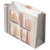 pink groot cadeauzakje (Achterkant Gekanteld)