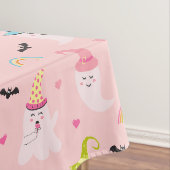 Pink Halloween Éffrayant Cute Ghost Nappe (In Situ)