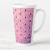 Pink Halloween Latte Mug par la poète Adiela Akoo (Droite)