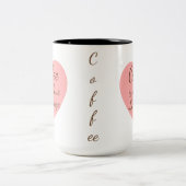 Pink Heart Coffee Love Language Mug (Centre)