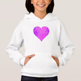 PINK HEART HOODIE