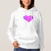 PINK HEART HOODIE (Voorkant)