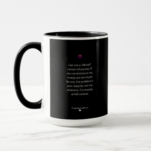 Pink Heart Mug (Gauche)