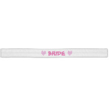 Pink Hearts en bruid hoofdband
