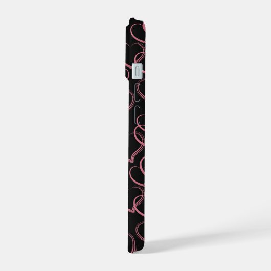  Pink Hearts Pattern (Côté gauche)