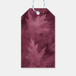 PINK HERFST AUTUMN LEAVES CADEAULABEL