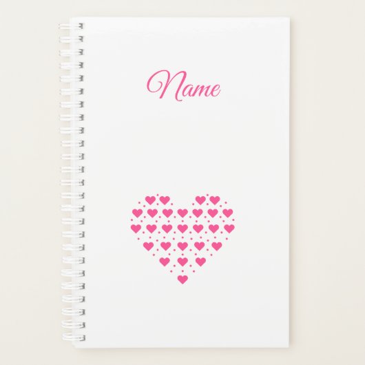 Pink Herz Planner (Voorkant)