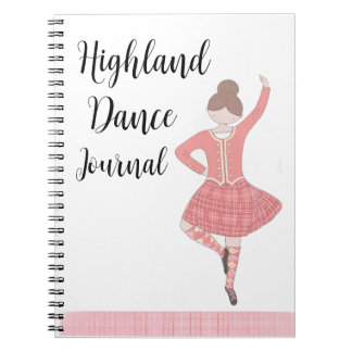Pink Highland Dancer Journal Notitieboek