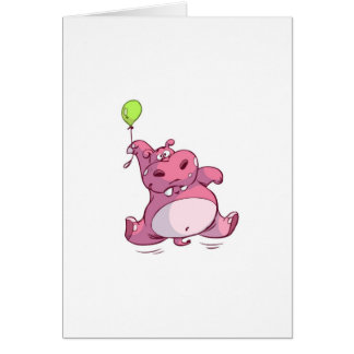 PINK HIPPO OP BALLOON