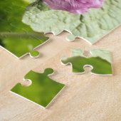 PINK HOLLYHOCK-STROMEN LEGPUZZEL (Zijkant)