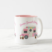 Pink Home Glamper Mug (Devant droit)