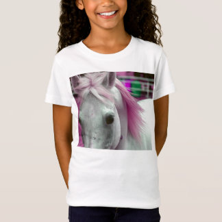 Pink Horse Girls T Shirt