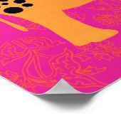 Pink Horus Eye Elephants Poster (Hoek)