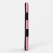 Pink Houndstooth Monogram iPhone 5 Coque (Dos/Droite)