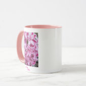 Pink Hyacinth Flowers Maman Mug (Devant gauche)