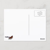 Pink Hyacinth Spring Floral Briefkaart (Achterkant)