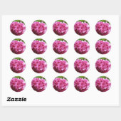Pink Hydrangea Sticker (Vel)