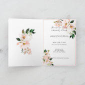 Pink Hydrangea White Tulips Foto Boho Wedding (Binnen)