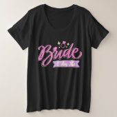 Pink I Am The Bride Bachelorette Groupe Party Cade (Design devant)