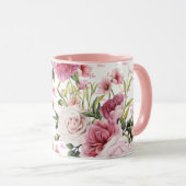 Pink I Love You Maman Mug (Devant droit)