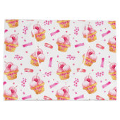 Pink Ice Cream Sundae Cadeau Sac (Dos)
