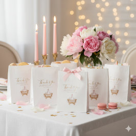 Pink Islamic Aqiqah Baby Girl Favor Bag Bedankzakje