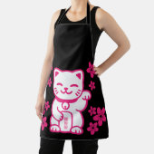 Pink Japanese Maneki-neko Schort (Insitu)