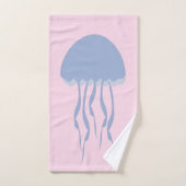 Pink Jelly Fish  Bad Handdoek (Handdoek)