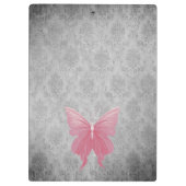 Pink Jeweled Dragonfly Klembord (Achterkant)