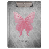 Pink Jeweled Dragonfly Klembord (Voorkant)