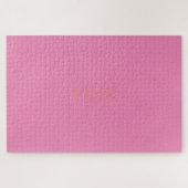 pink jigsaw puzzle (Horizontal)