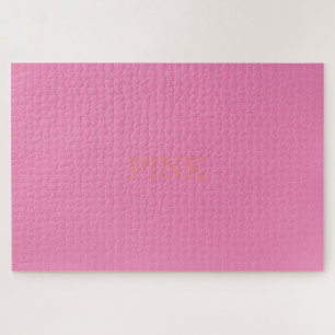 pink jigsaw puzzle