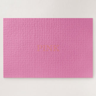 pink jigsaw puzzle