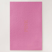 pink jigsaw puzzle (Vertical)