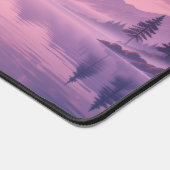 Pink Kawaii Serene Midnight Pleine lune Sky, River (Coin)