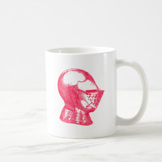 Pink Knight Medieval Armor Helmet Knachten Koffiemok