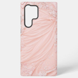 Pink Lace and Tulle Feminine Phone Case Samsung Galaxy Hoesje