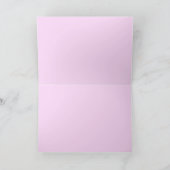 Pink Lace Elegance Carte de jour des mères (Intérieur)