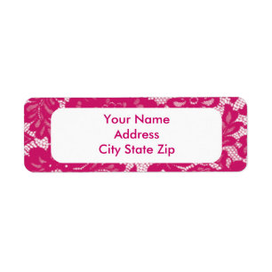 Pink Lace Etiket