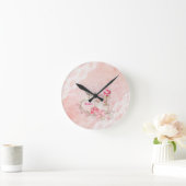 Pink Lace Ronde Klok (Huis)