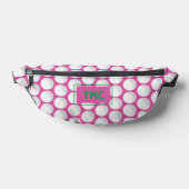 Pink Ladies Golf INITIALS Green Preppy Fun (Poser)