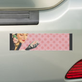Pink Lady - Bumper Sticker - Add your name (En voiture)
