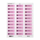 Pink Lady Etiket (Full Sheet)