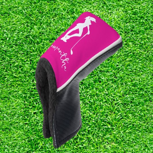 Pink Lady-monogram Golfheadcover