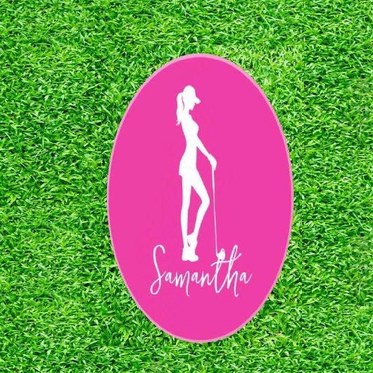 Pink Lady-monogram Zandsteen Onderzetter