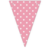 Pink Ladybug Polka Dot Anniversaire Bannière (Premier drapeau)
